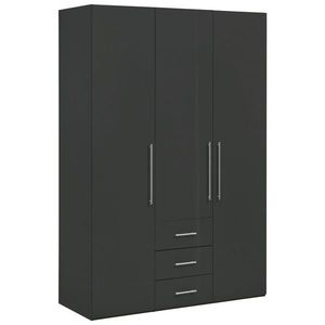 Xora SKRIŇA S OTOČNÝMI DVERAMI, antracitová, antracitová s vysokým leskom, 146, 6/218, 6/59 cm vyobraziť