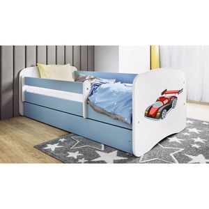 MID.YOU POSTEĽ PRE DETI A MLÁDEŽ 80/160 cm, modrá, biela vyobraziť