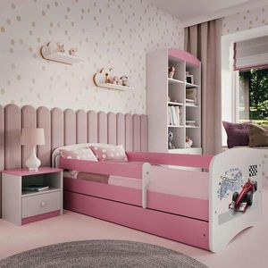 MID.YOU POSTEĽ PRE DETI A MLÁDEŽ 80/160 cm, biela, pink vyobraziť