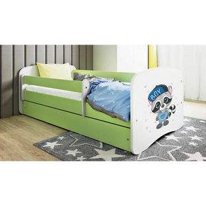 MID.YOU POSTEĽ PRE DETI A MLÁDEŽ 80/160 cm, zelená, biela vyobraziť