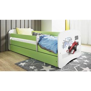 MID.YOU POSTEĽ PRE DETI A MLÁDEŽ 80/160 cm, zelená, biela vyobraziť