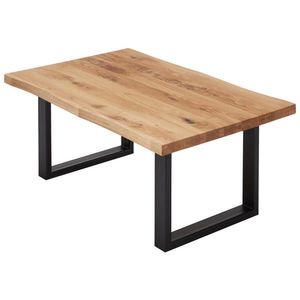 Linea Natura KONFERENČNÝ STOLÍK, čierna, farba duba, drevo, kov, 110/70/45 cm vyobraziť