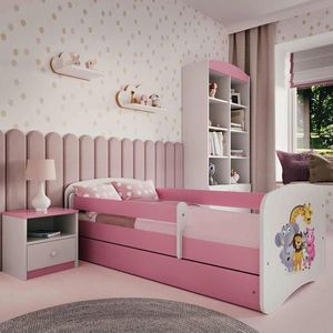 MID.YOU POSTEĽ PRE DETI A MLÁDEŽ 80/160 cm, biela, pink vyobraziť