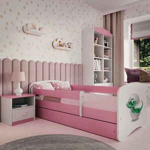 MID.YOU POSTEĽ PRE DETI A MLÁDEŽ 80/160 cm, biela, pink vyobraziť