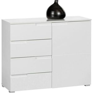KOMODA, biela, 100/80/40 cm - biela vyobraziť