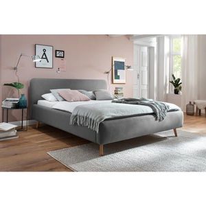 Livetastic ČALÚNENÁ POSTEĽ, 180/200 cm, svetlosivá vyobraziť