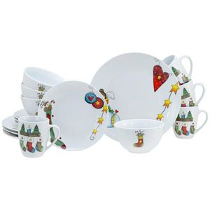 Creatable KOMBINOVANÝ SERVIS, 16-dielne, porcelán vyobraziť