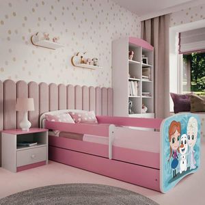 MID.YOU POSTEĽ PRE DETI A MLÁDEŽ 80/160 cm, biela, pink vyobraziť