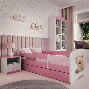 MID.YOU POSTEĽ PRE DETI A MLÁDEŽ 80/160 cm, biela, pink vyobraziť
