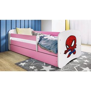 MID.YOU POSTEĽ PRE DETI A MLÁDEŽ 80/160 cm, biela, pink vyobraziť