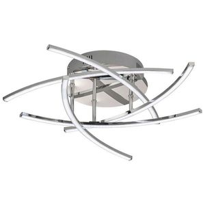LED STROPNÉ SVIETIDLO, 50 cm - chrómová vyobraziť