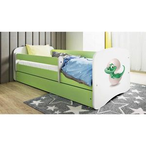 MID.YOU POSTEĽ PRE DETI A MLÁDEŽ 80/160 cm, zelená, biela vyobraziť