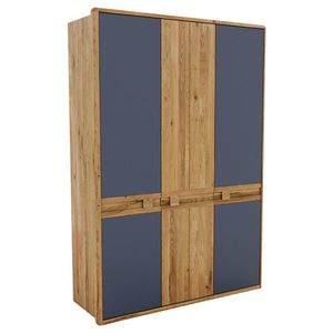 Linea Natura ŠATNÍKOVÁ SKRIŇA, divoký dub, antracitová, dub artisan, divoký dub, 156, 4/225/58 cm vyobraziť
