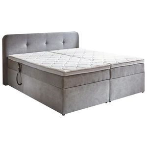 Livetastic BOXSPRINGOVÁ POSTEĽ, 180/200 cm, svetlosivá vyobraziť