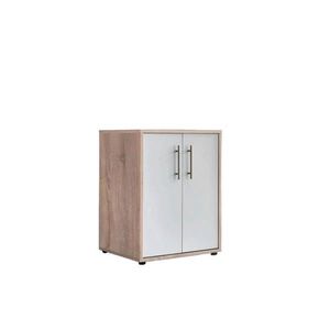 MID.YOU SKRINKA NA DOKUMENTY, biela, dub sonoma, 54/74/50 cm vyobraziť