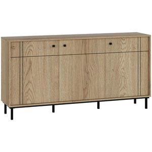 Carryhome ŠIROKÁ KOMODA, farba duba, 160, 2/81, 8/37 cm vyobraziť