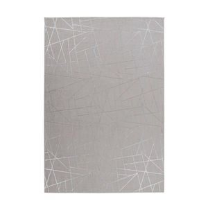 PLOCHO TKANÝ KOBEREC, 120/170 cm strieborná, taupe vyobraziť