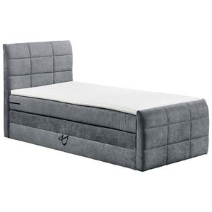 MID.YOU BOXSPRINGOVÁ POSTEĽ, 200/200 cm, antracitová vyobraziť