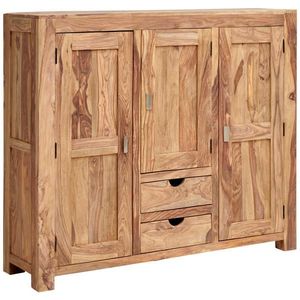Livetastic VYSOKÁ KOMODA, indický palisander, prírodná farba, 140/120/40 cm vyobraziť
