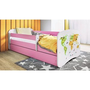MID.YOU POSTEĽ PRE DETI A MLÁDEŽ 80/160 cm, biela, pink vyobraziť