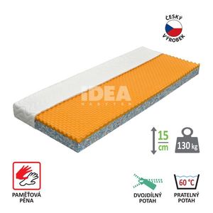 Matrac s poťahom IDEA VISCO 80x200x15 cm M31 vyobraziť