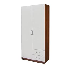 Skriňa ESO 2-dverová 61521 orech/biela vyobraziť