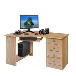 PC stôl rohový 8846 lakovaný vyobraziť