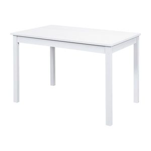Jedálenský stôl 8848B biely lak vyobraziť