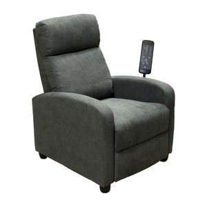 Masážne kreslo DELUXE sivé vyobraziť