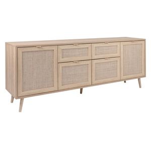 Komoda 2+2 dvere + 2 zásuvky BALI 51B dub vyobraziť
