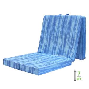 Skladací matrac THOMMY 60x190 modrý vyobraziť