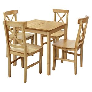 Jedálenský stôl 8842A antik + 4 stoličky 867A antik vyobraziť