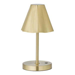 LED stolová lampa v mosadznej farbe s kovovým tienidlom (výška 28 cm) Lianna – Bloomingville vyobraziť