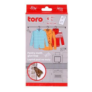 Lepivá pasca na mole TORO 4ks vyobraziť