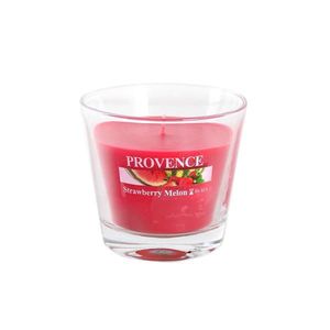 Vonná sviečka v skle PROVENCE 35 hodín jahoda a melón vyobraziť