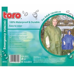 Poncho pláštenka pre dospelých TORO 130x200cm vyobraziť