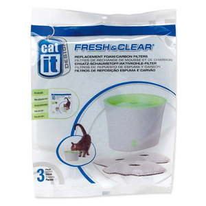 Filtre do vodnej fontány v súprave 3 ks pre mačku Catit Fresh&Clear – Plaček Pet Products vyobraziť