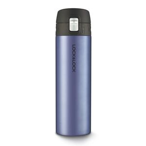 LOCKNLOCK Nerezová termoska LOCK One touch 500 ml zafírovo zlatá vyobraziť