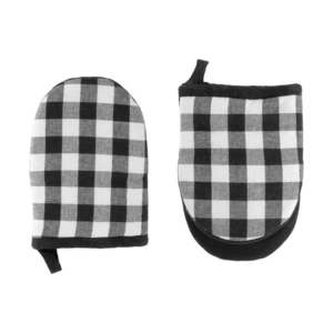 Bavlnené kuchynské rukavice v súprave 2 ks Gingham – Tiseco Home Studio vyobraziť