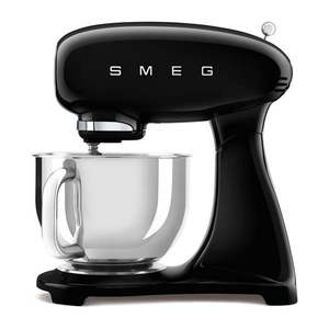 Čierny kuchynský robot 50's Retro Style – SMEG vyobraziť