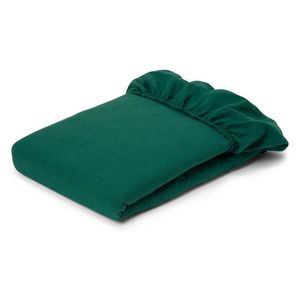 NAPÍNACIE PRESTIERADLO, zelená, 90/200 cm vyobraziť