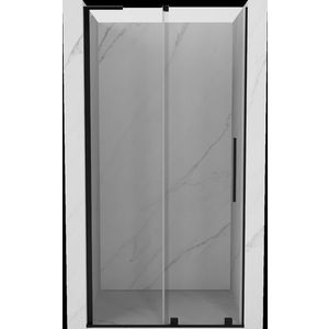 MEXEN/S - Velar L posuvné sprchové dvere 90, transparent, čierna 871-090-003-01-70 vyobraziť