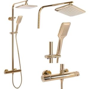 REA REA - Sprchový set s batériou 150mm Tom zlatá REA-P7102 vyobraziť