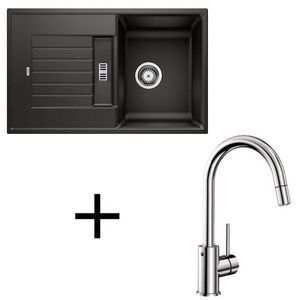 Blanco set Zia 45 S + Mida-S chrom biela vyobraziť