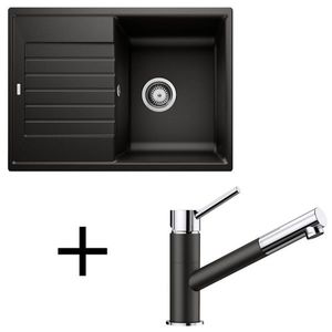 Blanco set Zia 45 S Compact + Kano-S silgranit biela vyobraziť
