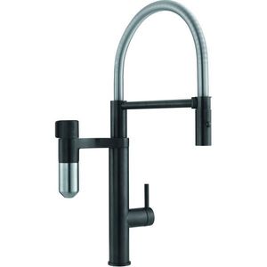 Franke Vital Tap batéria s filtrom čierna matná - regulácia Sprcha/Prúd vyobraziť