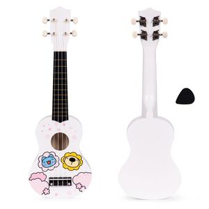 Detské ukulele TINY PLAYER biele vyobraziť