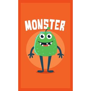 Detský bavlnený uterák KIDS Monster 30x50 cm oranžový vyobraziť
