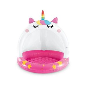 Detský nafukovací bazén CATICORN ružový/biely vyobraziť