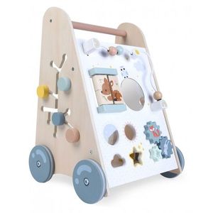 Drevené vzdelávacie chodítko Ecotoys farebné vyobraziť
